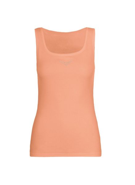 Trigema Tanktop "TRIGEMA Trägershirt mit Kristallsteinen" 1 Stk. tlg. günstig online kaufen