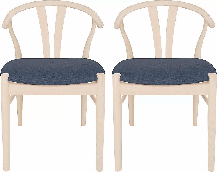 Hammel Furniture Holzstuhl "Findahl by Hammel Frida", (Set), 2 St., Stoff, günstig online kaufen