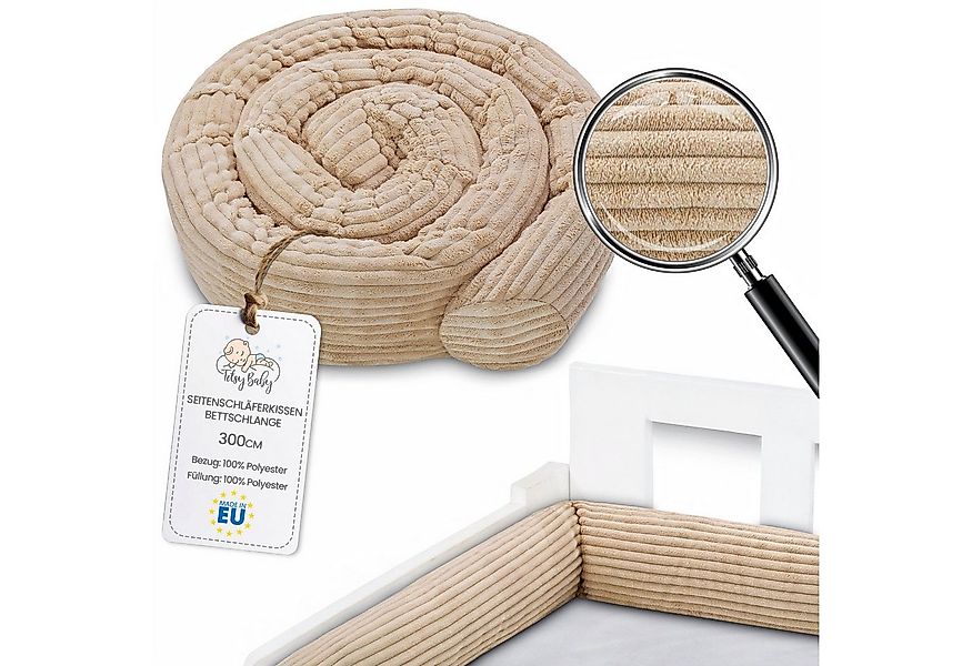 Totsy Baby Seitenschläferkissen Seitenschläferkissen Bettschlange 300 cm Ba günstig online kaufen