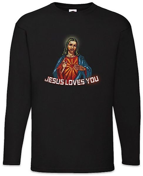 Urban Backwoods Langarmshirt Jesus Loves You Langarm T-Shirt Religion Chris günstig online kaufen