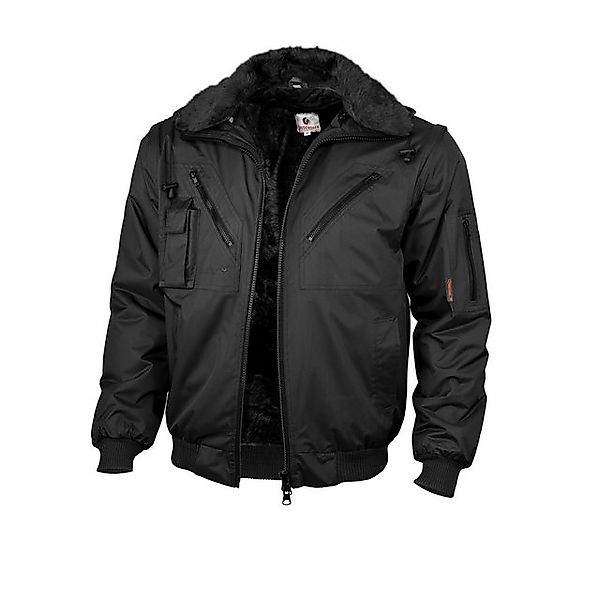 Qualitex Workwear Pilotenjacke Pilotenjacke wasserdicht schwarz, Gr. XL günstig online kaufen