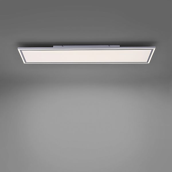 Just Light. LED-Deckenleuchte Edging Weiß 121,4 cm x 31,4 cm günstig online kaufen