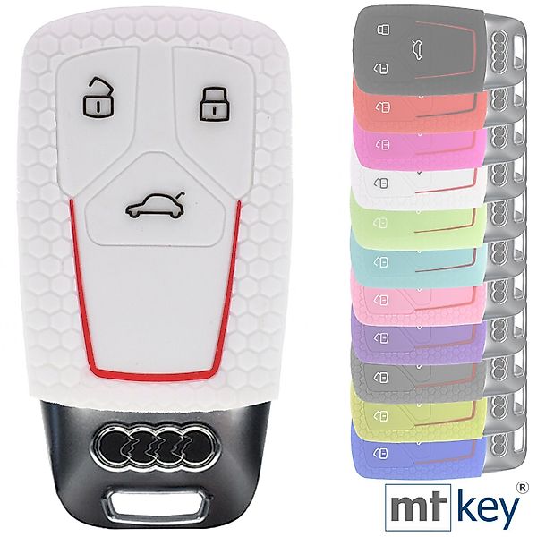 mt-key Schlüsseltasche Autoschlüssel Softcase Silikon Schutzhülle günstig online kaufen