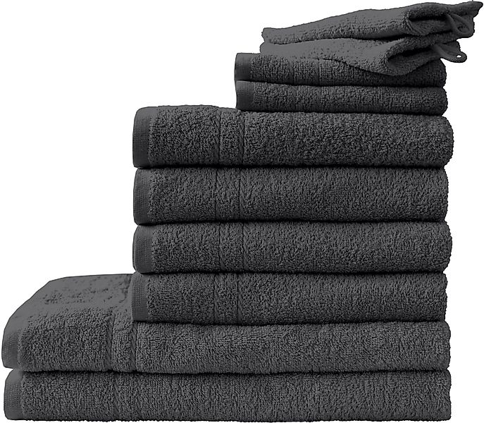 Dyckhoff Handtuch Set Kristall, Walkfrottee (Set, günstig online kaufen