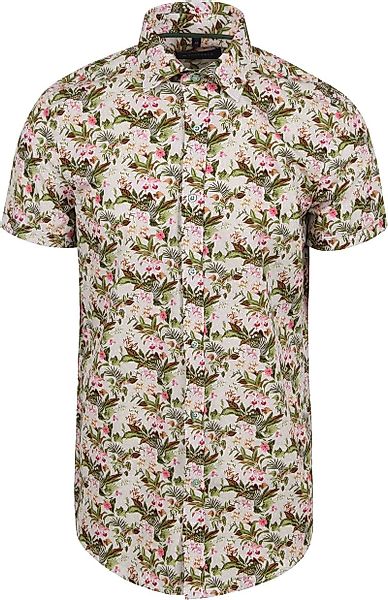 Suitable Short Sleeve Hemd Druck Jungle Grün - Größe XXL günstig online kaufen