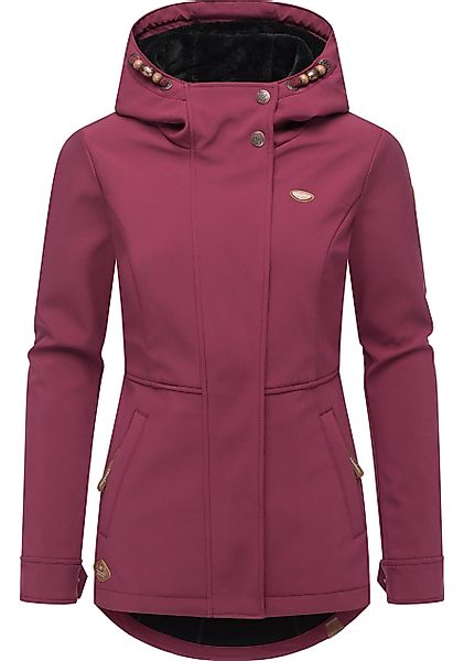 Ragwear Softshelljacke Yba sportliche Damen Outdoorjacke günstig online kaufen
