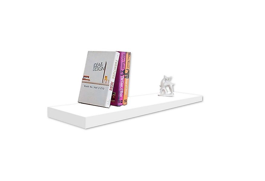 HTI-Living Wandregal Wandregal 120 cm Altona Weiß, Stück 1-tlg., Wandboard günstig online kaufen