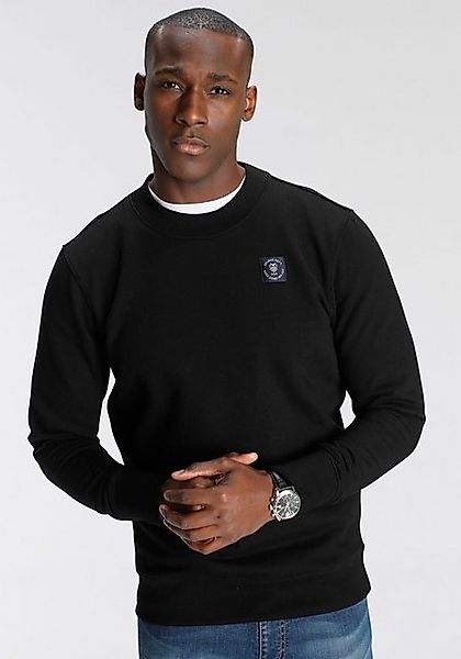 DELMAO Sweatshirt Langarm, Regular Fit, unifarben, Basic-Stil günstig online kaufen