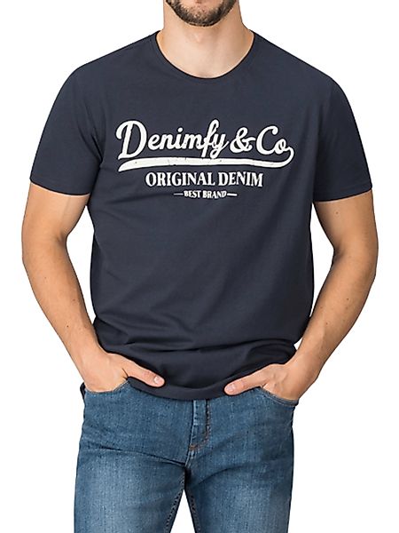 DENIMFY TShirt Herren Regular Fit DFNuri günstig online kaufen