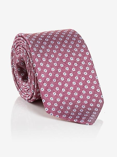 MONTI Krawatte 1 Stk. tlg. aus reiner Seide, Punkte-Muster, 6,5 cm breit günstig online kaufen