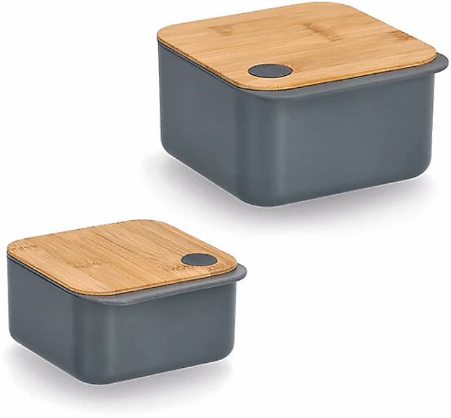 Zeller Present Lunchbox Set, 2 tlg. Freude am Essen auch Unterwegs günstig online kaufen