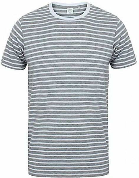 SF Men Rundhalsshirt Herren Striped T / TearAway-Label günstig online kaufen