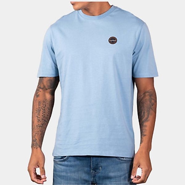 Napapijri  T-Shirt Badge t-shirt- faded denim günstig online kaufen