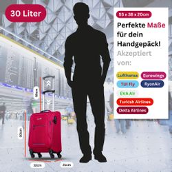 NOWI Trolley Weichschalenkoffer mit Rollen & günstig online kaufen