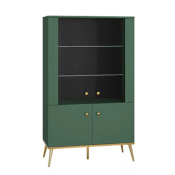 Wohnzimmermöbel grün FASANO-131, modern, 3-teilig mit Couchtisch günstig online kaufen