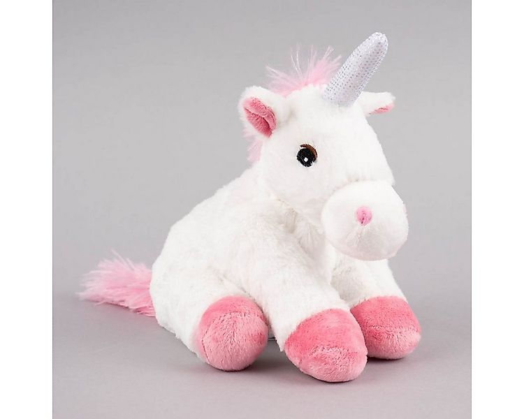 Warmies® Dekokissen Warmies Mini Wärmestofftier Einhorn weiß rosa Hirse-Lav günstig online kaufen