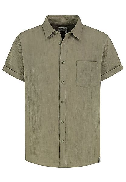 SUBLEVEL Kurzarmhemd Herren Musselin Sommerhemd regular-fit Freizeithemd, K günstig online kaufen