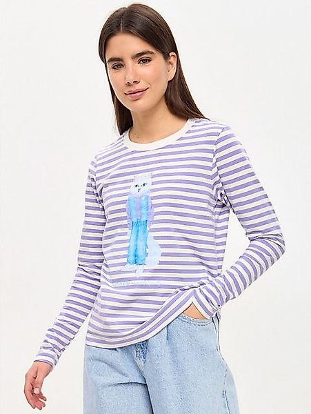 CAT by maniita lacitta Sweatshirt Langarmshirt COUNTRY CAT (1-tlg) mit mode günstig online kaufen