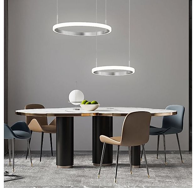 WOFI Pendelleuchte, LED-Leuchtmittel fest verbaut, Warmweiß, LED Pendellamp günstig online kaufen