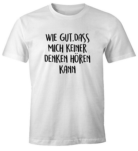MoonWorks Print-Shirt Herren T-Shirt Spruch wie günstig online kaufen