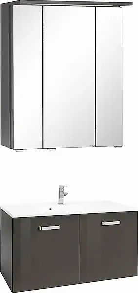 welltime Badmöbel-Set »Ravenna«, (2 St.), Breite 80 cm, Bad-Unterschrank mi günstig online kaufen