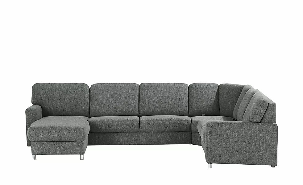 smart Wohnlandschaft  Valencia ¦ grau ¦ Maße (cm): B: 341 H: 90 T: 240.0 Po günstig online kaufen