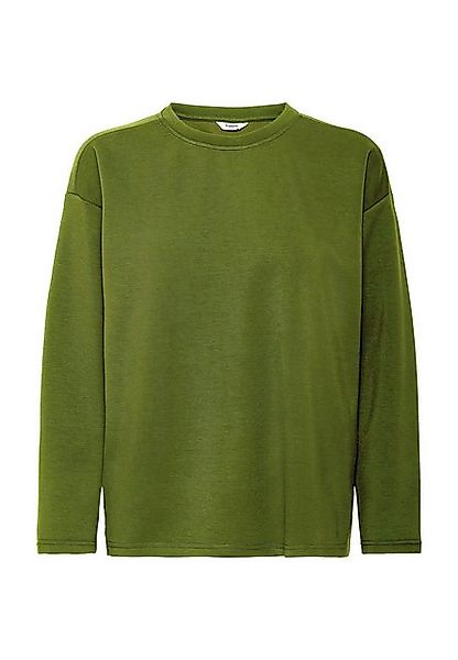 b.young Longpullover Pullover Regular Fit Rundhals Langarm 7861 in Grün günstig online kaufen