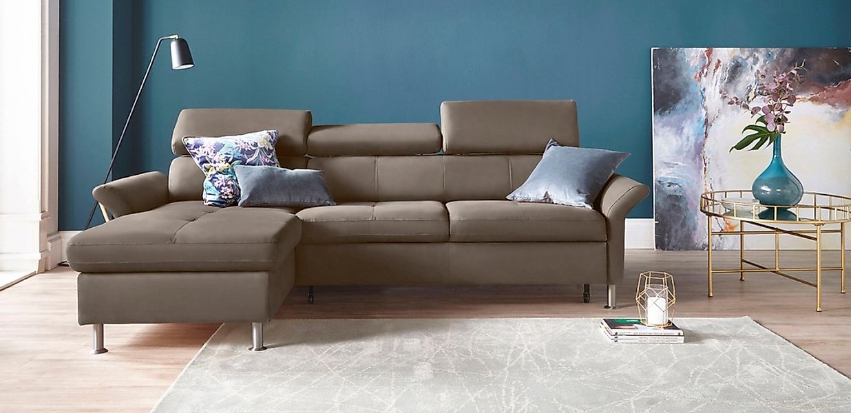 exxpo - sofa fashion Ecksofa "Maretto, bequem und komfortabel, L-Form" inkl günstig online kaufen