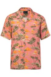 JP1880 Kurzarmhemd JP1880 Viskose-Hemd Halbarm Cuba-Kragen günstig online kaufen