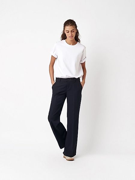 ROSNER Bügelfaltenhose May_305 mit weitem Beinverlauf günstig online kaufen
