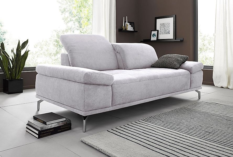 Home affaire 3-Sitzer "Caluna" mit Sitztiefen- und Kopfteilverstellung günstig online kaufen