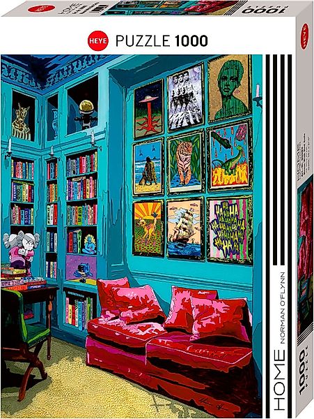 HEYE Puzzle Room With Red Sofa günstig online kaufen
