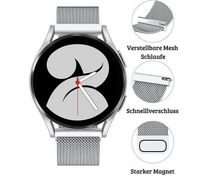 SmartUP Smartwatch-Armband für Samsung Galaxy Watch 7 6 5 4 Pro Gear Classi günstig online kaufen