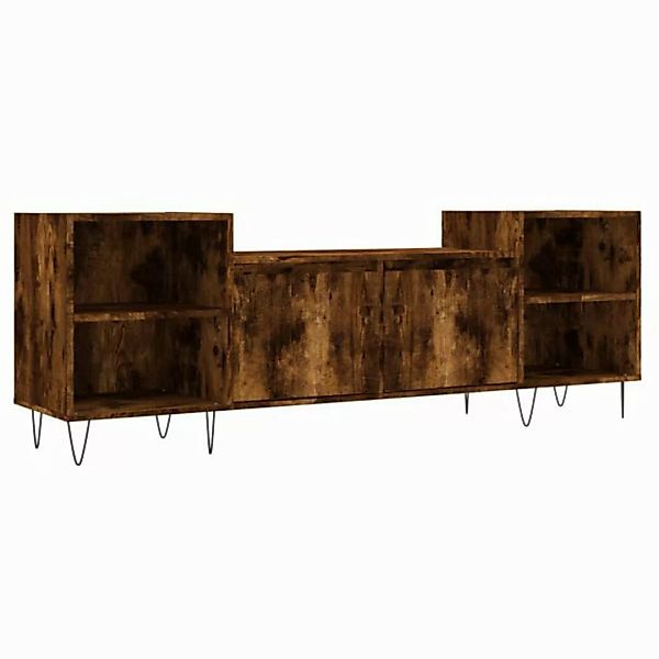 vidaXL TV-Schrank TV-Schrank Räuchereiche 160x35x55 cm Holzwerkstoff (1-St) günstig online kaufen