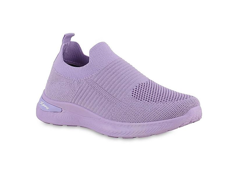 VAN HILL 841703 Laufschuh Damen Slip Ons Sportschuhe Sportliche Strick Prof günstig online kaufen