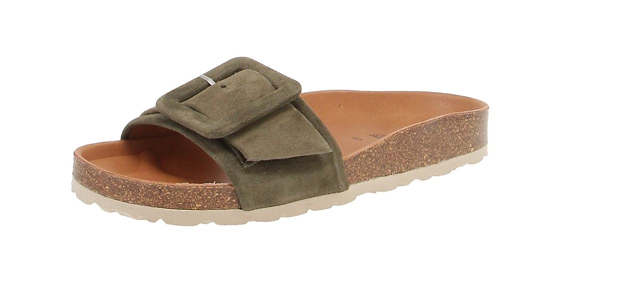 VERBENAS 3304020268 Reiko Velour-Kaki-39 Sandale günstig online kaufen
