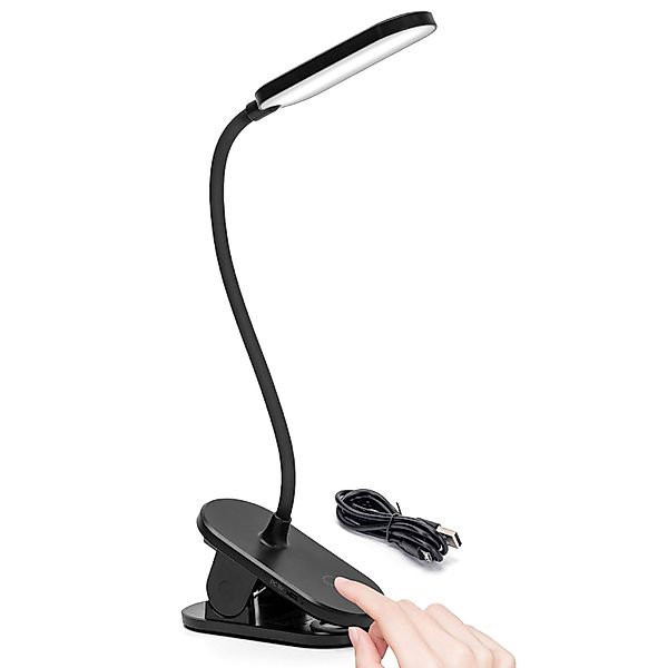 Aigostar LED Klemmtischleuchte LED Klemmlampe Wiederaufladbare günstig online kaufen