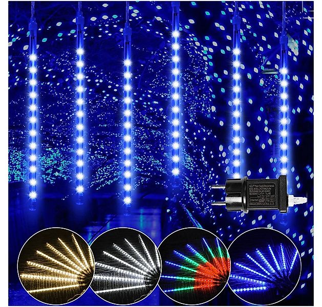 Rosnek LED-Lichterkette 30CM / 50CM LED Eiszapfen Lichterkette,Weihnachtsbe günstig online kaufen