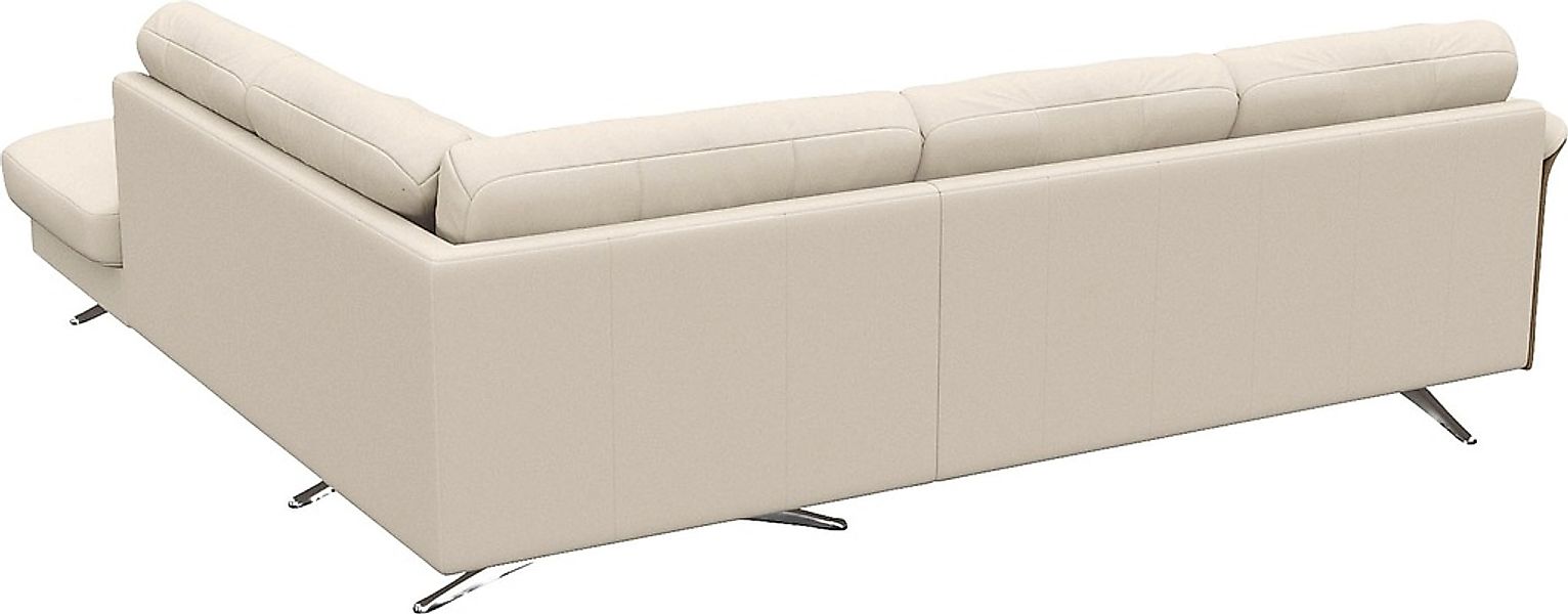 FLEXLUX Ecksofa "Glow, super bequem durch hochwertigem Sitzaufbau mit Feder günstig online kaufen