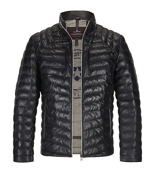 Milestone Lederjacke MSMalik Steppjacke aus Lammleder mit Stehkragen günstig online kaufen