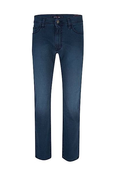 Otto Kern 5-Pocket-Jeans OTTO KERN JOHN blue used patterned 67042 6700.6822 günstig online kaufen