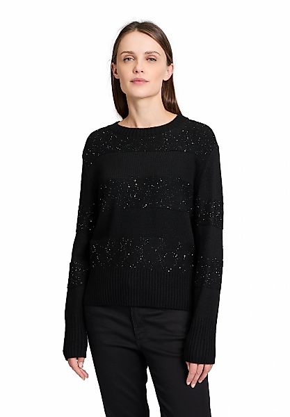 Betty&Co Strickpullover "Betty & Co Damen Strickpullover mit Pailletten", ( günstig online kaufen