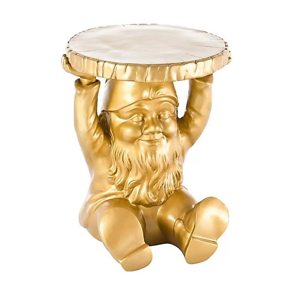 Kartell - Gnomes Attila Beistelltisch - gold/Kunststoff günstig online kaufen