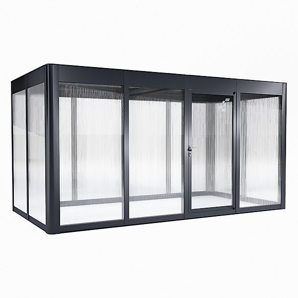 SunElements Gewächshaus SunGarden Anthrazit 10,3 m² günstig online kaufen