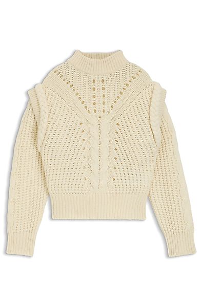 BOSS ORANGE Strickpullover "Fasta Premium Damenmode", mit Stehkragen, Alpak günstig online kaufen