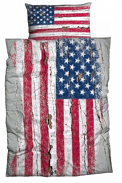 CASATEX Bettwäsche Stars and Stripes Renforce günstig online kaufen