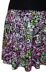 dunkle design Strickrock 57cm Feinstrick Farben günstig online kaufen
