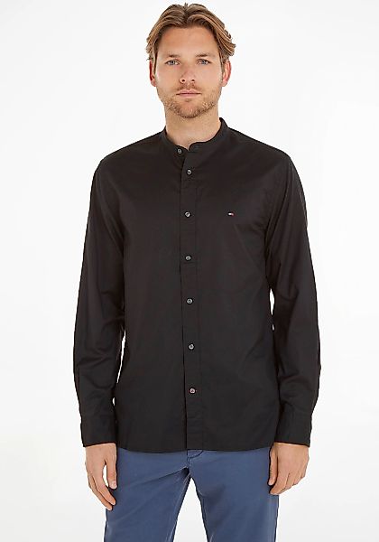 Tommy Hilfiger Langarmhemd "NATURAL SOFT SOLID MAO RF SHIRT", mit modischem günstig online kaufen