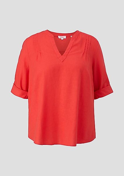 s.Oliver Langarmbluse Leinenbluse mit 3/4-Arm und günstig online kaufen