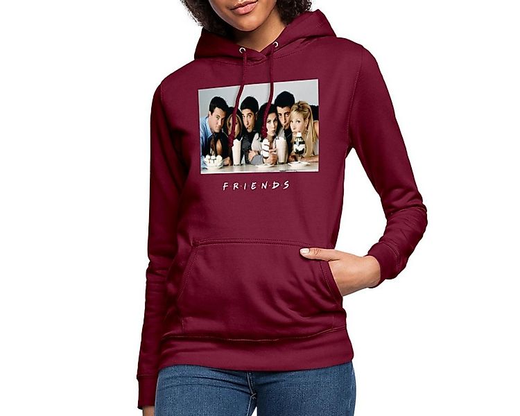 Spreadshirt Hoodie Friends Milkshake Damen Hoodie (1-tlg) günstig online kaufen